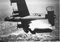 B-24 looses left wing after flak hit